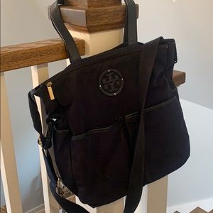 Tory Burch Diaper Bag. Navy Blue